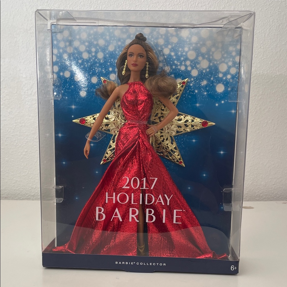 Barbie Holiday Collector Doll in Shimmering Red